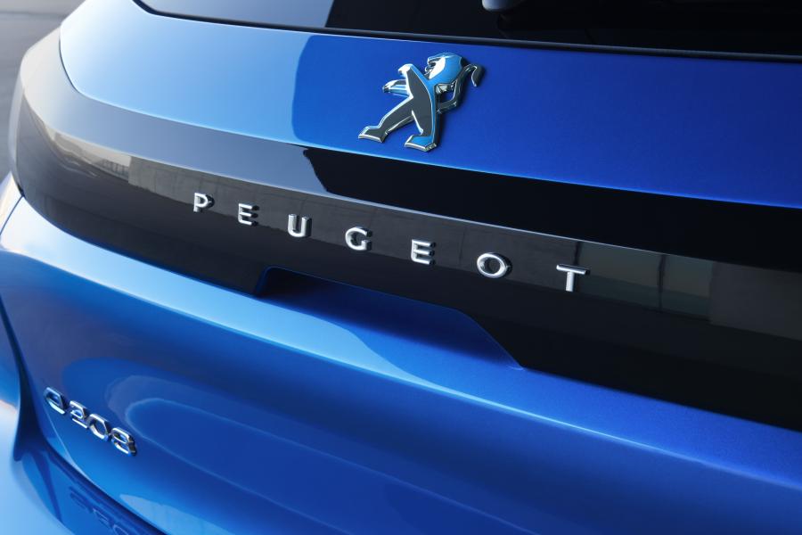 Логотип Peugeot e-208 2019 года  (WW) (фото 21 из 42)
